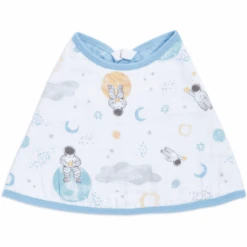 Aden + Anais™ Essentials Burpy Bip Baumwoll-Musselin-Lätzchen Space Explorers