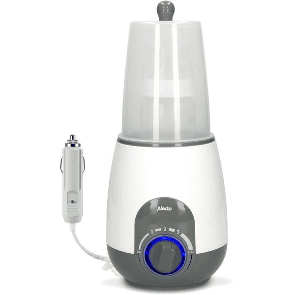 Alecto® Flaschen- Und Babykostwärmer CAR+ Mit 3 Wärmeprogrammen Geeignet Für Zu Hause Und Unterwegs Mit 12V Autoadapter 1 Alecto® Flaschen- Und Babykostwärmer CAR+ Mit 3 Wärmeprogrammen Geeignet Für Zu Hause Und Unterwegs Mit 12V Autoadapter