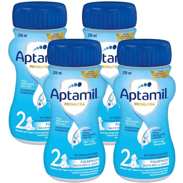 Aptamil Folgemilch 2 Pronutra 4x 200ml Nach Dem 6. Monat 1 Aptamil Folgemilch 2 Pronutra 4x 200ml Nach Dem 6. Monat
