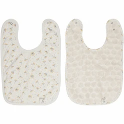 Bébé-jou Bébé Jou® Lätzchen 2er Pack Fabulous Wish Grey