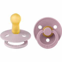BIBS® Schnuller Colour Dusky Lilac / Heather 6-18 Monate, 2 Stk.