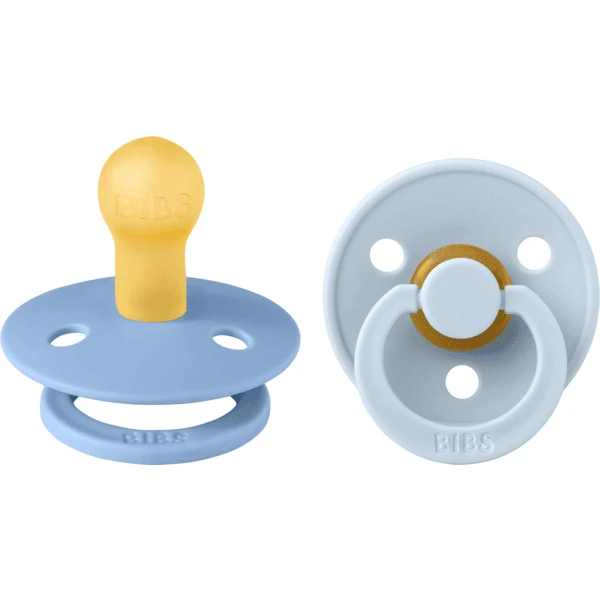 BIBS® Schnuller Colour Sky Blue / Baby Blue 0-6 Monate, 2 Stk. 1 BIBS® Schnuller Colour Sky Blue / Baby Blue 0-6 Monate, 2 Stk.