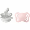 BIBS Schnuller Couture Haze Und Blossom Silikon 0-6 Monate, 2 Stk.