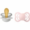 BIBS® Schnuller Supreme Haze Und Blossom Latex 6-36 Monate, 2 Stk.