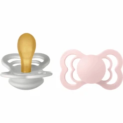 BIBS® Schnuller Supreme Haze Und Blossom Latex 6-36 Monate, 2 Stk.