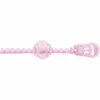 Chicco Schnullerband Mit Saugerschutz, Clip Und Klettband In Pink