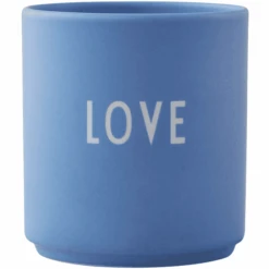 Design Letters Porzellanbecher Favourite Cups Mit Lasergravur Sky Blue