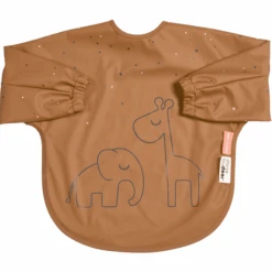 Done By Deer™ Ärmelätzchen Dreamy Dots Mustard