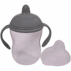 Filibabba Trinkflasche Mit Griffen Dunkelgrau, 270 Ml