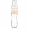Haakaa® Fütterflasche, Squeeze Mit Löffel Peach