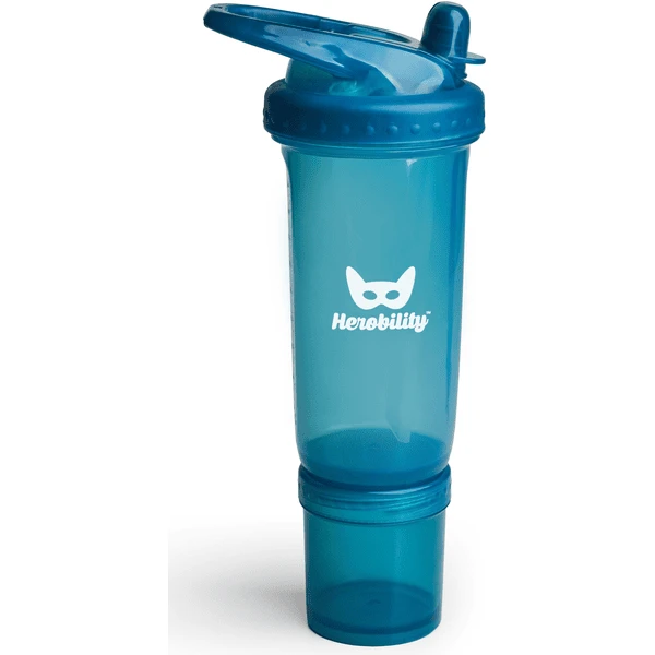 Herobility Trinkflasche Sport Blau 2 Herobility Trinkflasche Sport Blau – Bild 2