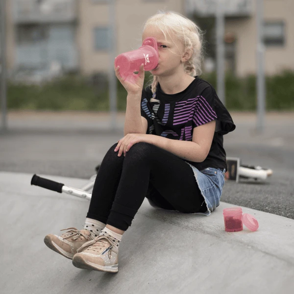 Herobility Trinkflasche Sport Pink 3 Herobility Trinkflasche Sport Pink – Bild 3