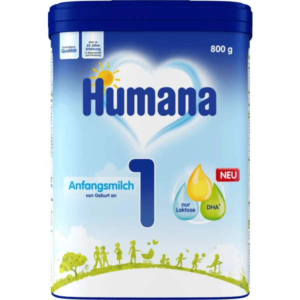 Humana Anfangsmilch 1 800 G Ab Der Geburt 1 Humana Anfangsmilch 1 800 G Ab Der Geburt
