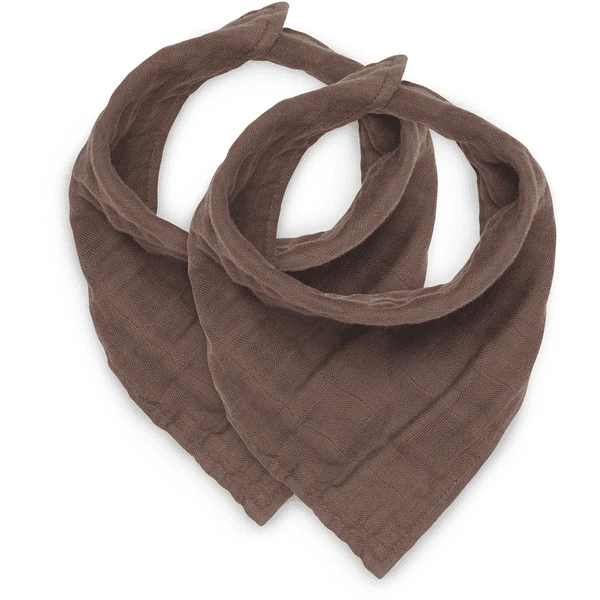 Jollein Lätzchen Bandana Faltig Kastanie 2er Pack 1 Jollein Lätzchen Bandana Faltig Kastanie 2er Pack