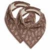 Jollein Lätzchen Bandana Meadow Chestnut 2er Pack