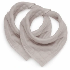 Jollein Lätzchen Bandana Wrinkled Nougat 2er Pack