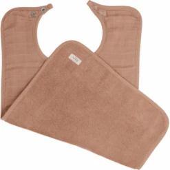 Lullaby Planet Lätzchen Hazelnut Brown 50x30 Cm