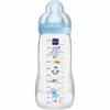 MAM Babyflasche Easy Active Blau 330 Ml Ab 4+ Monaten, Weltall Blau