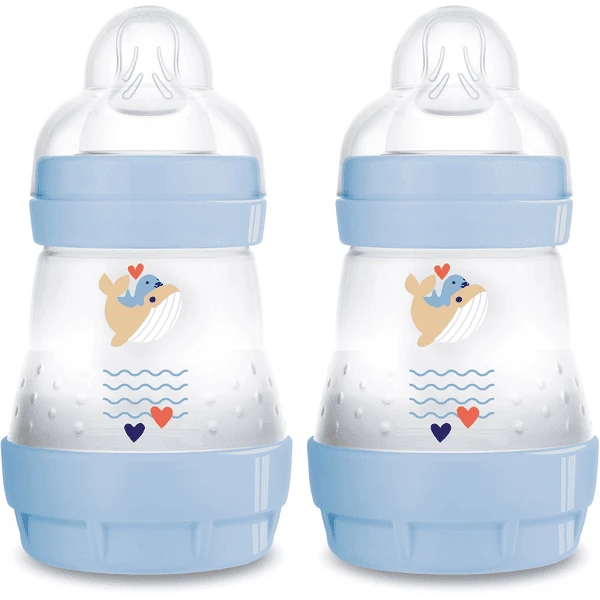 MAM Babyflasche Easy Start Anti-Colic 160 Ml, 0+ Monate, Wal, 2 Stück 1 MAM Babyflasche Easy Start Anti-Colic 160 Ml, 0+ Monate, Wal, 2 Stück