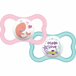 MAM Schnuller Air 6 - 16 Monate Latex Wal/ Ocean