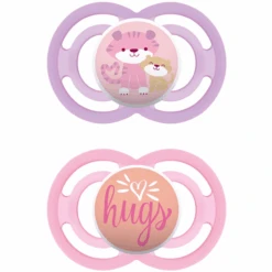 MAM Schnuller Perfect Aus Silikon 16+ Monate, Tiger/Hugs