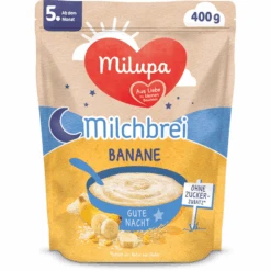 Milupa Milchbrei Banane Gute Nacht 400 G Ab Dem 5. Monat