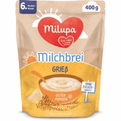 Milupa Milchbrei Grieß Guten Morgen 400 G Ab Dem 6. Monat
