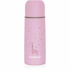Miniland Silky Food Thermos Thermobehälter Pink 350ml