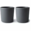 Mushie Becher 200 Ml 2 Stück, Smoke