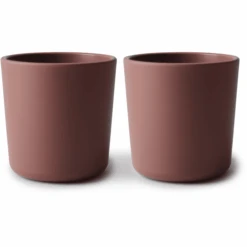 Mushie Becher 200 Ml 2 Stück, Woodchuck