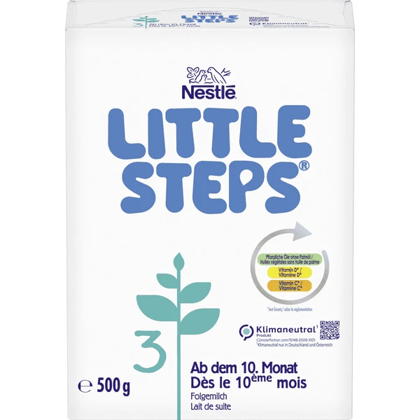 Nestlé Folgemilch 3 LITTLE STEPS 500g Nach Dem 10. Monat 1 Nestlé Folgemilch 3 LITTLE STEPS 500g Nach Dem 10. Monat