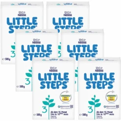 Nestlé Folgemilch 3 LITTLE STEPS 6x 500g Nach Dem 10. Monat