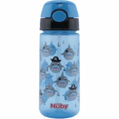Nuby Nûby Trinkhalmbecher "Active" 540ml, Blau