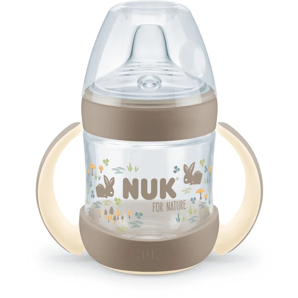 NUK Trinklernflasche NUK For Nature, 150ml, Braun 1 NUK Trinklernflasche NUK For Nature, 150ml, Braun