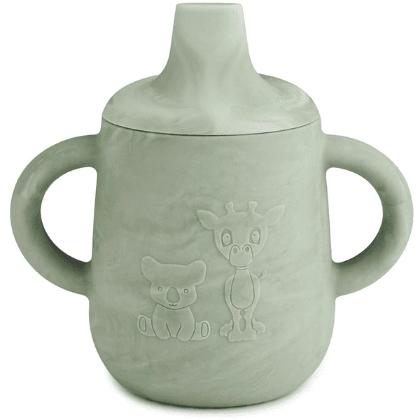 Nuuroo Schnabeltasse Aiko 140ml, Light Green Mix 1 Nuuroo Schnabeltasse Aiko 140ml, Light Green Mix