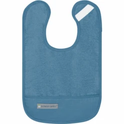 Odenwälder Frottée-Klettlätzchen Spaceblue