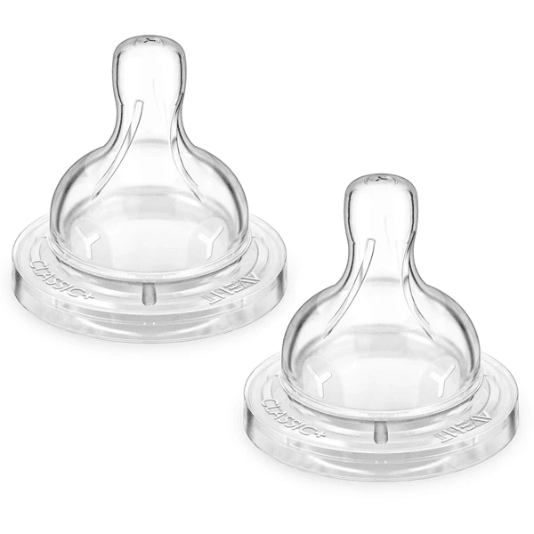 Philips Avent Anti-Kolik Klassik+ Sauger Für Flasche SCF636/27, Brei-Sauger Ab Dem 6. Monat, 2 Stück 1 Philips Avent Anti-Kolik Klassik+ Sauger Für Flasche SCF636/27, Brei-Sauger Ab Dem 6. Monat, 2 Stück