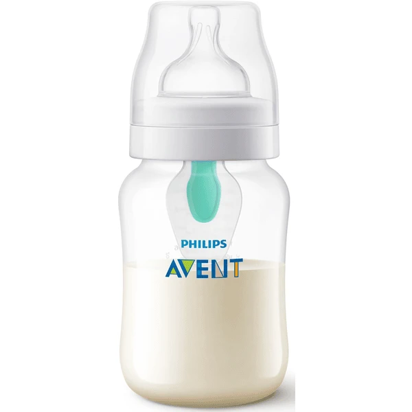 Philips Avent Flasche Anti-Kolik SCF813/14 Inkl. AirFree Ventil, 260ml, 1 Stück, Transparent 1 Philips Avent Flasche Anti-Kolik SCF813/14 Inkl. AirFree Ventil, 260ml, 1 Stück, Transparent