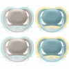 Philips Avent Schnuller Ultra Air SCF349/01, 18m+ Neutral, 4 Stück