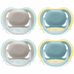 Philips Avent Schnuller Ultra Air SCF349/01, 18m+ Neutral, 4 Stück