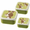 Sigikid® Snackboxen 3er Set Hase Forest