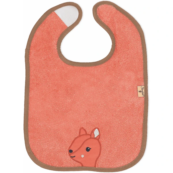 Sterntaler GOTS Klettlätzchen Enna Koralle 1 Sterntaler GOTS Klettlätzchen Enna Koralle