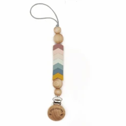 The Cotton Cloud Schnullerkette Aus Silikon Little Chevron Candy