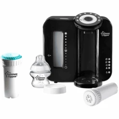 Tommee Tippee Flaschenaufbereiter Mit Extra Filter Perfect-Prep In Schwarz