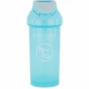 TWISTSHAKE Strohhalmflasche Straw Cup 360 Ml 12+ Monate Pastell Blau