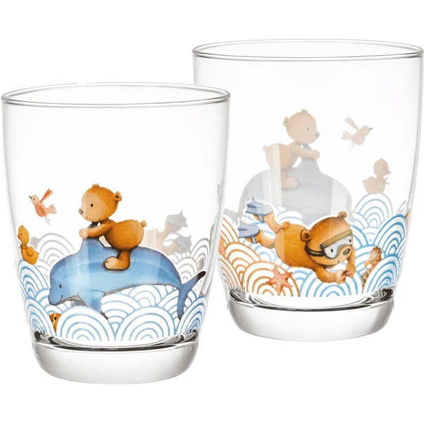 Villeroy & Boch Kindergläser Happy As A Bear 150 Ml 2er Set Transparent 1 Villeroy & Boch Kindergläser Happy As A Bear 150 Ml 2er Set Transparent